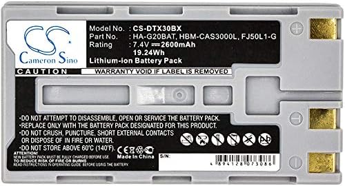 Подмяна на батерията за DT-X30GR-30C DT-X30 IT-9000 DT-X30G HBM-CAS3000L HA-G20BAT FJ50L1-G