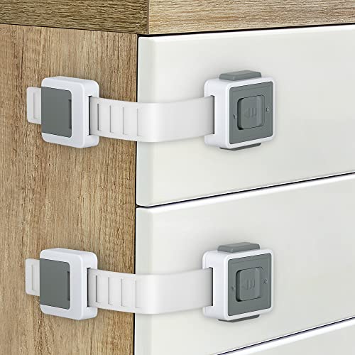 6 Комплекта Защитни брави шкаф + 4 Комплекта защелкивающихся ключалки на врати