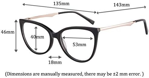 Дамски очила в метални рамки MEDOLONG със защита от сините лъчи-LH66(C1, антисиний, 100)