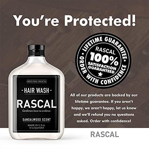 Средство за Измиване на косата Rascal за Мъже Шампоан с Кокосово масло
