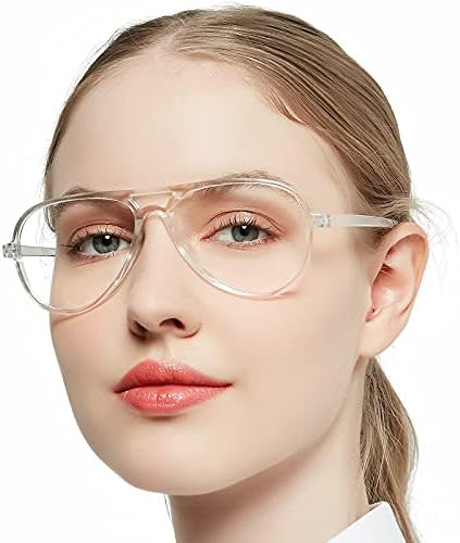 OCCI CHIARI Оптични Рамки За Очила Nerd Очила За Мъже и Жени с Прозрачни Лещи