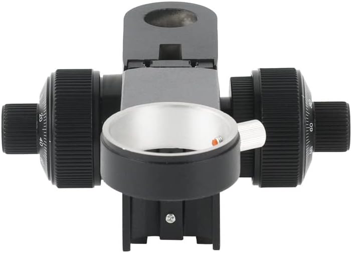 N/A Инсталационния винт 1/4 M6 25 мм Регулируем Държач стойка за камера за видеомикроскопа Аксесоари за подкрепа на фокусиране (Цвят: