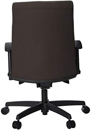 Работно стол със средна облегалка серия HON Ignition - компютърен стол с мека тапицерия за офис бюрото, еспресо (HIWM2)