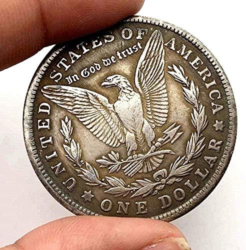 Монета на Повикване 1921 Скитник сребърно покритие Монета Морган Монета за Домашен интериор на Офис Събиране на Монети