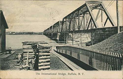 Международен мост Бъфало, Ню Йорк, Ню Йорк Оригиналната антични картичка от 1905 г.