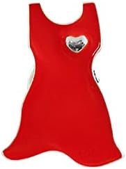 Малки / Големи червени карфици във формата на сърце / Червени карфици във формата на рокля за предотвратяване на сърдечно-съдови