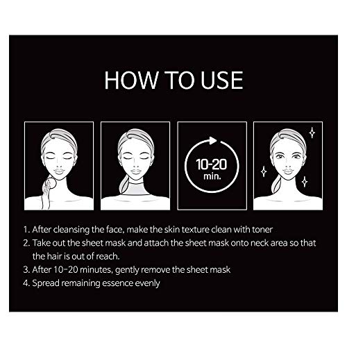 My Neck Mask 5 Листа на Корейската Увлажняющей Подтягивающей маски против бръчки Hydrating Firming Lifting Mask