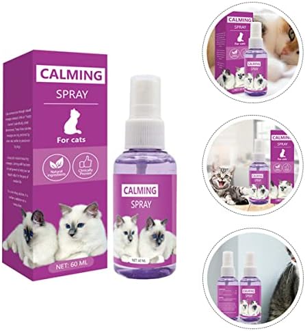PATKAW серия от 5 успокояване спрей с феромони за котки успокояващ спрей с феромони за котки релаксираща спрей за котки Контрол на надраскване