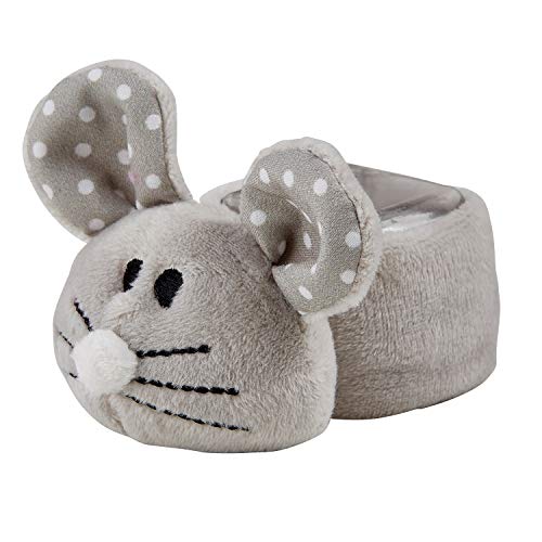 Удобна играчка Stephan Baby Ouch Mouse + Прозрачен Куб, Сив (G2155)