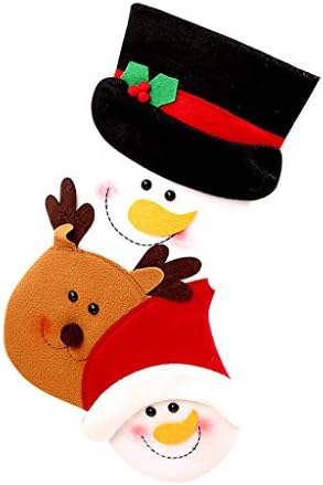 Подарък 3ШТ Отглеждане Окачен Коледен Чорап Чанта Коледни Бонбони Декор Дърво на Дядо Начало Декор Коледен Орнамент Поставка