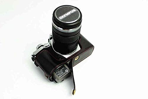 Калъф за фотоапарат от Изкуствена Кожа половина на корпуса, Чанта, Долна Калъф за Olympus OM-D EM5 II E-M5 Mark II