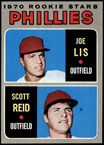 1970 Topps 56 Начинаещи Филис Джо Лисици /Скот Рийд Филаделфия Филис (Бейзболна картичка) EX/MOUNT Филис