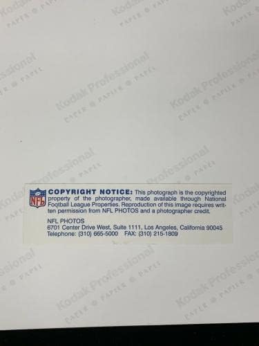 Джим Кели Бъфало Биллс ПОДПИСА Снимка с Лиценз NFL в цвят 11x14 с голограммой B & E - Снимки NFL с автограф