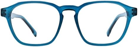 Peepers от peeperpecs Мъжки Квадратни Сини Светозащитные Очила за четене Off The Grid