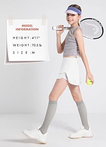 Тенис пола BALEAF за момичета UPF50 + Спортна Пола за голф, Детска Спортна пола за Движение, Ежедневни Училищна Тренировка