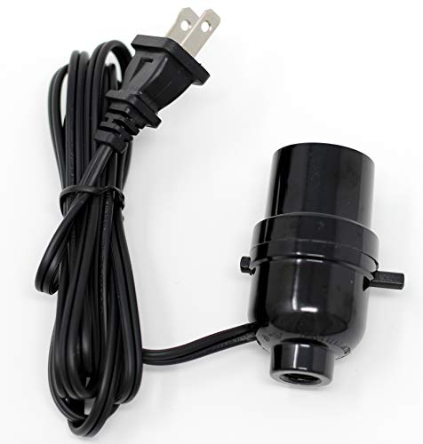 Creative Hobbies M995K - Комплект лампи с моментално действие, черен, с възможност за включване / изключване на захранването, аудио лампи среда основания E26 предварително е св?