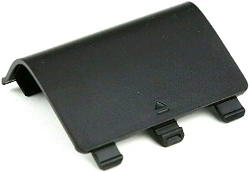6ШТ Калъф за задната част на капака на отделението за батерията за Подмяна на контролера на Xbox One (черен)