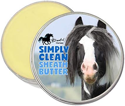 Естествено почистващо масло Blissful Dog Horses Simply Clean Sheath за коня, 4 грама