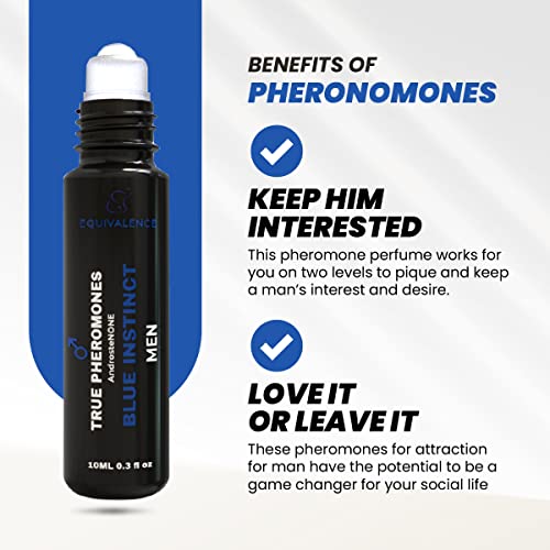 Еквивалентност Феромони реална (чиста androstenone) Blue Instinct Men - Мощна формула с феромони - Флакон 0,3 грама в опаковка (Феромони за мъже)
