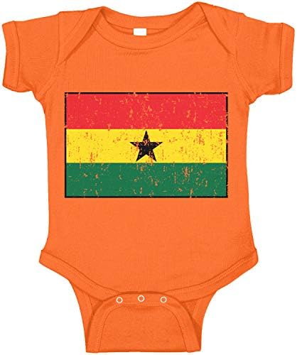 Amdesco Флаг Гана Ганское Детско Боди