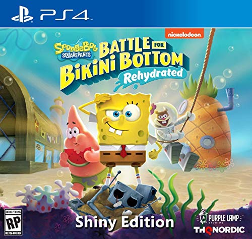 Спондж Боб Квадратни Гащи: Битката за Бикини Отдолу - Влажен - Блестящо издание (PlayStation 4) - PlayStation 4 Лъскава Edition