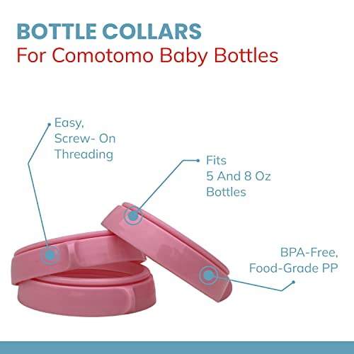 Пръстен-за кръвоспиране за бебешки бутилки Comotomo | са Съвместими с детски бутылочками Comotomo тегло 5 грама и 8 мл |