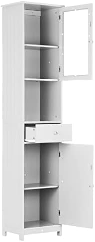 Шкафове за баня SDGH за съхранение Шкафове За баня Мебели за баня Дървени Подови шкафове с Врати и чекмеджета