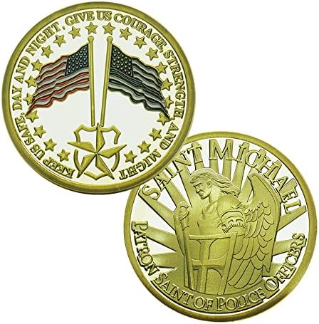 Американската Слава на Възпоменателни монети Звездно-Раиран Монети Флаг Синята линия на Златни Монети предпазител за Възпоменателни