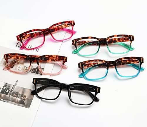Reducblu Спестете 10% на 5 опаковки женски очила за четене и 8 опаковки ридеров за жени и мъже +2,00