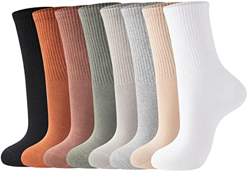 Дамски памучни чорапи за екипажа на J-BOX, Тънки Меки Удобни Дишащи чорапи под Рокля, чорапи над глезена за бизнес, всеки ден.