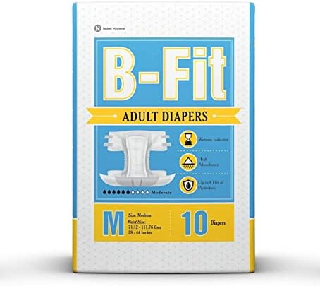 Памперси B-Fit Economy за възрастни | Пелена за предпазване от инконтиненция на урината | Максимална впитывающая способност |