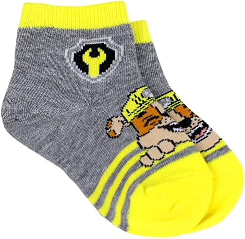 Чорапи Nickelodeon за малки момчета с герой Paw Patrol в 5 опаковки с една четвърт чорапи
