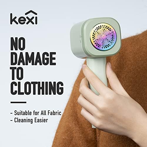 Акумулаторна Самобръсначка за тъкани, Средство за премахване на нпд с пуловери Kexi Defuzzer, захранва от USB и 1 Сменное Нож