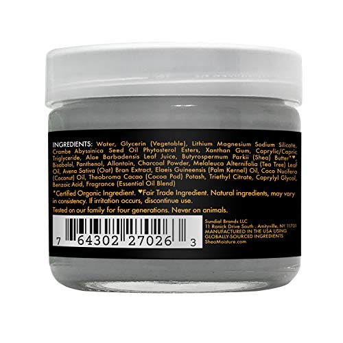 Хидратиращ крем за лице Sheamoisture за Склонна към акне кожа Африкански Черен сапун с масло от шеа 2 грама