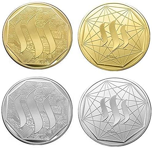 Ada Cryptocurrency Любима Монета Възпоменателна Монета Сребърно Покритие Дигитална Монета Виртуална Монета Steam Coin Challenge