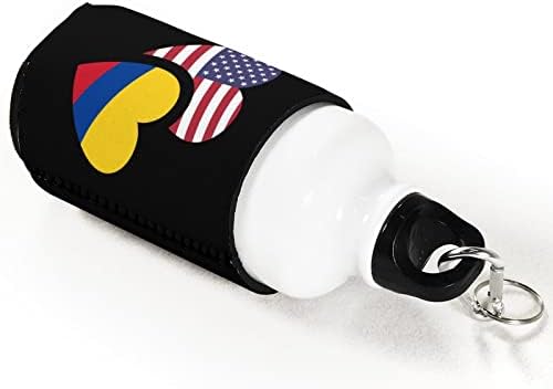Колумбия Флаг на САЩ за Многократна употреба Ръкави за Чаши Кафе С Лед Изолиран поставка за Чаши с Хубав Модел за Топли Студени