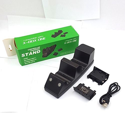 [Нова версия] Taister Dual USB Charging Dock Зарядно Устройство за контролер Smart Charger с 2 елемента Акумулаторна батерия