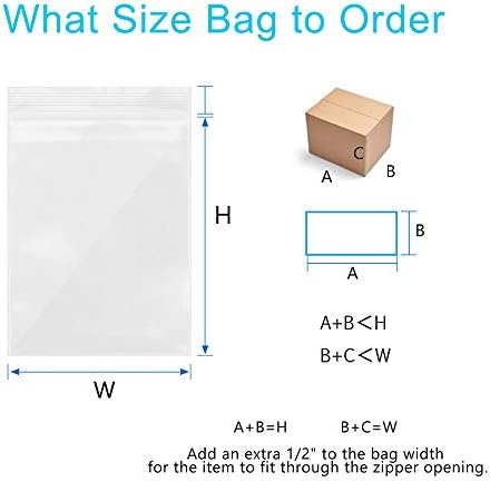 Малки найлонови торбички с цип, 500 броя Малки прозрачни пластмасови торбички с дебелина 2 Мил, 5 с различни размери 1,5 х 2 х 2