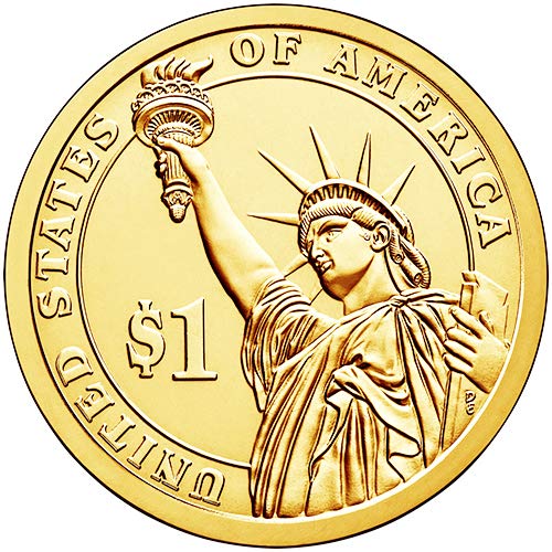 2010 Позиция D A С сатинировкой Избор на председателите на долара Джеймс Бьюкенена На монетния двор на САЩ, Без да се прибягва