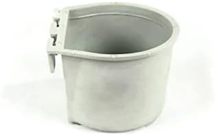 The РОП Shop | (Опаковка от 200 броя), Сив чашка в клетка с Обем 0,5 литър / 8 течни унции за закачане на вода и храна за