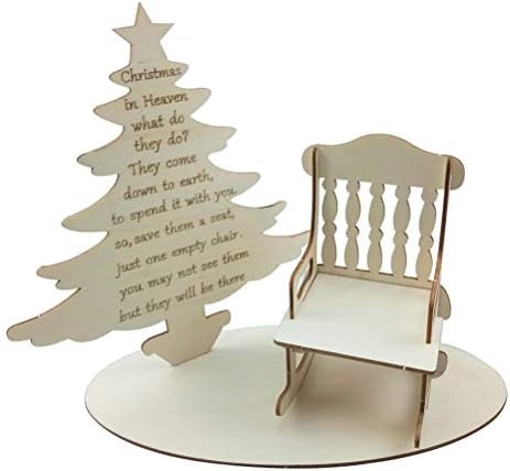 Декорации за дома, 2 ЕЛЕМЕНТА Коледна Украса За вашия Работен Плот Дървена Коледно Дърво Стол Декор на Работния Плот Творческа Коледна Украса