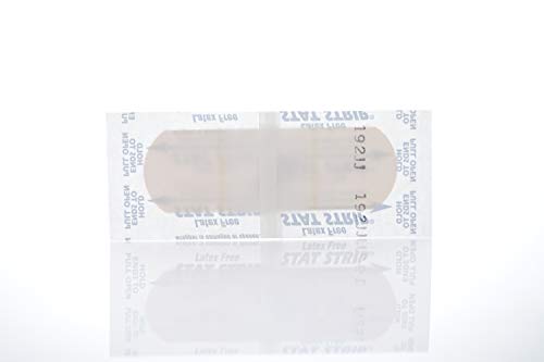 Самозалепващи превръзки Dukal Corp Stat Strip, Прозрачни, Стерилни, 1 x 3, 2,5 см х 7,6 см, опаковка 1200, 15205