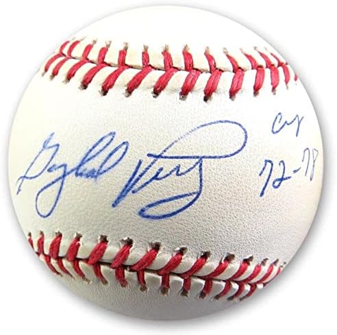 Гейлорд Пери Подписа Бейзболни топки NL с автограф CY 72-78 JSA AI97739 - Бейзболни топки с автографи