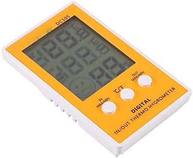 XJJZS Вътрешен Външен LCD Дигитален Термометър за Измерване на Влажност, Температура, Влагомер за Диагностика на метеорологични