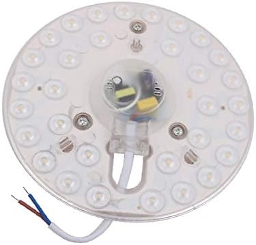 X-DREE AC 185V-265V 16W led лампа с кръгла форма, вентилатор на оптични лещи 32-LED 3000K (AC 185 v-265 v 16W led лампа за осветяване на