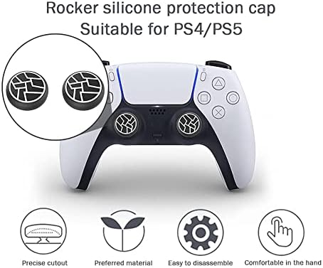 4шт Контролер Силикон Контролер Thumb Stick Grip Cap Капачка за PS5/PS4/Xbox One