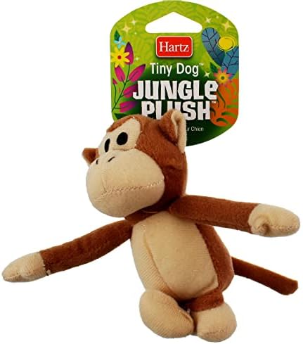 Плюшен малка играчка за кучета Hartz Jungle (в различни стилове) [Комплект от 3]3