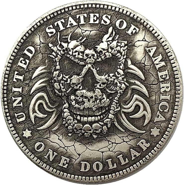 Американската Блуждающая Монета Човек Тисненая Медна и Сребърна Възпоменателна Медал на са подбрани Монета Занаят Антични Стара Медна Монета