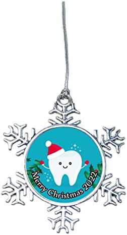 Стоматологичен Хигиенист на зъбите весела Коледа Избира Украса във формата на Снежен човек под формата на Снежинки (Snowflake)