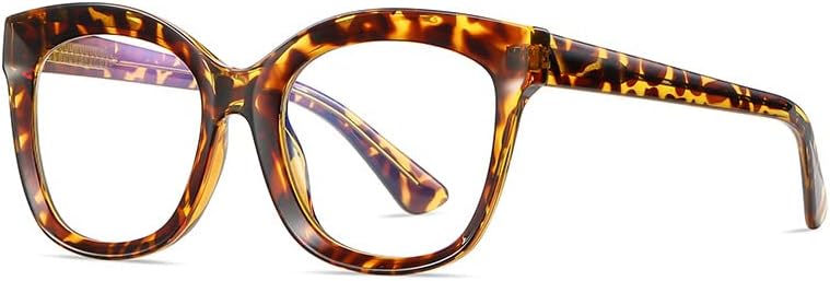 Квадратни очила за четене RESVIO за Жени, Извънгабаритни Очила за четене с Кошачьим Око Ръчно изработени Костенурка